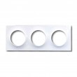 Plaque Simple Blanc Odace Touch